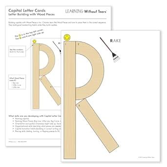 Hwt Capital Letter Cards: Activities for Hwt Wood Pieces Se : Amazon.in ...