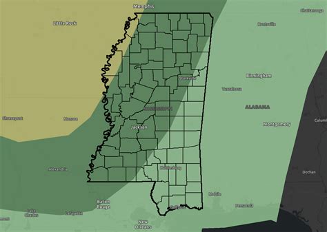 Severe weather expected in Mississippi. Here's the weekend forecast