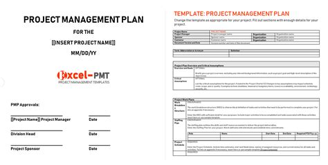Example of a Project Management Plan 的图像结果