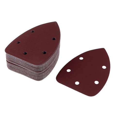 Sydien 50Pcs 400 Grits Mouse Detail Sander Sandpaper Sanding Sheets for ...