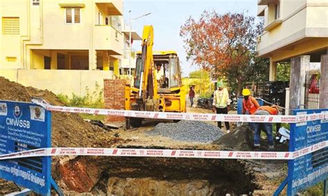 Underground sewage project commenced in three zones in Chennai