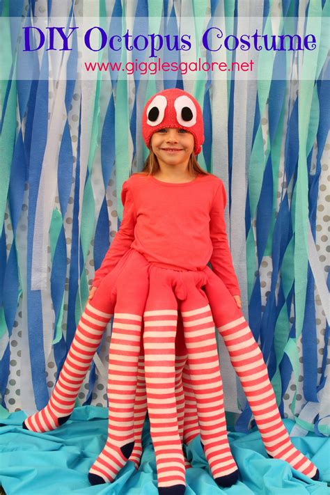 DIY Octopus Costume - Giggles Galore
