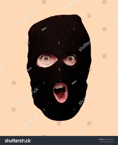 Black Man In Ski Mask