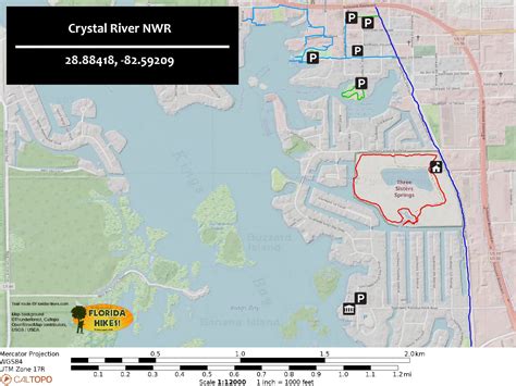 Three Sisters Springs, Crystal River National Wildlife Refuge – Florida ...