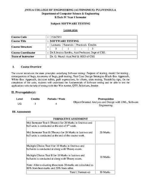 ST-lesson-plan-19-20 model - JNTUA COLLEGE OF ENGINEERING (AUTONOMUS ...