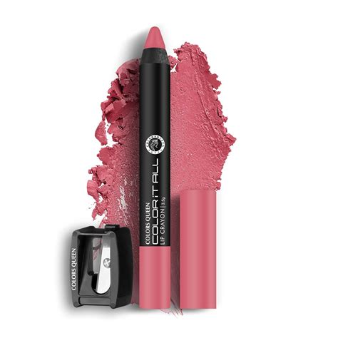 Buy Colors Queen Color It All Non Transfer Lip Crayon Lipstick with ...