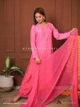 karima Muslin Chikankari Straight Kurta Set|The Chikan Label