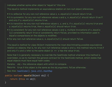 Image result for Object Equals Java