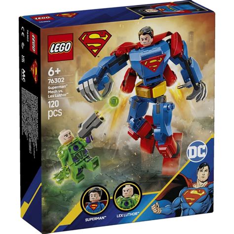 LEGO Super Heroes DC Superman Mech Versus Lex Luthor | Toy Brands L-Z ...