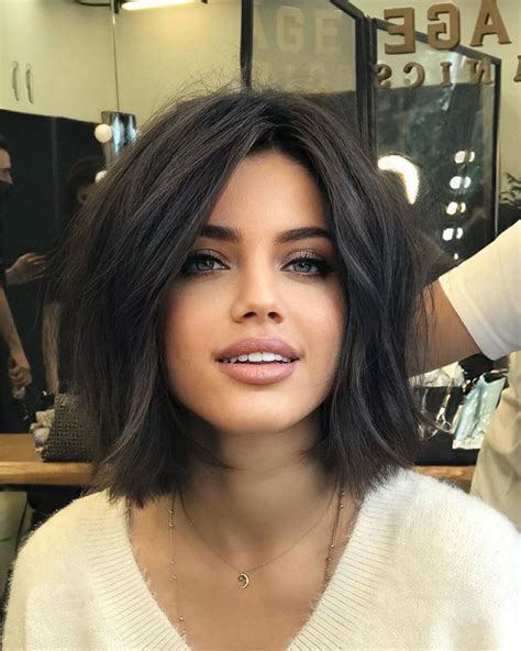 Medium Hair Cuts, Medium Length Hair Styles, Short Hair Cuts, Thick ...