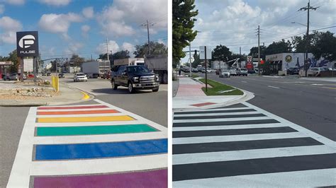 Rainbow Crosswalk Pulse