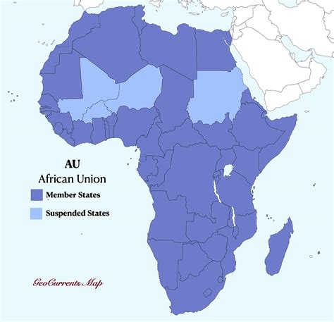 Sub Saharan Africa Political Map