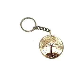 ASTROGHAR Clear Quartz Crystal Tree Of Life Crystal Chips in Orgone key ...