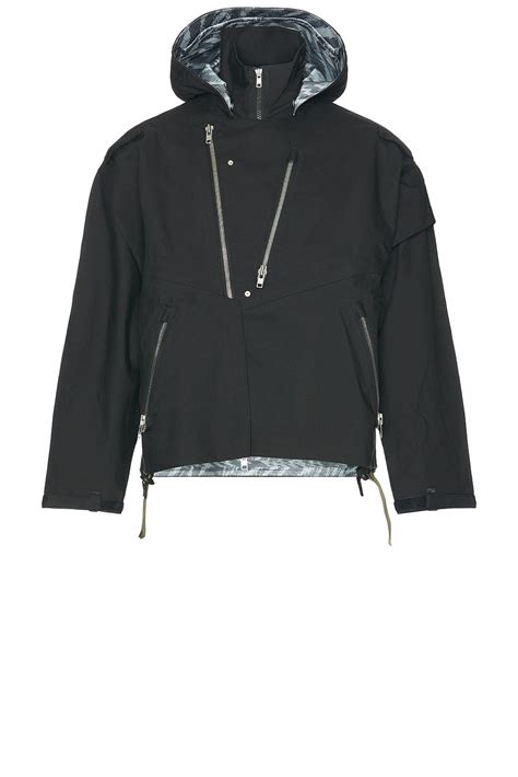 Acronym J68W-BQ 3L Rider Jacket in Black | FWRD