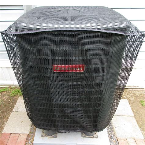 Full Mesh Air Conditioner Cover – AC Cover Designed to Protect Coils ...