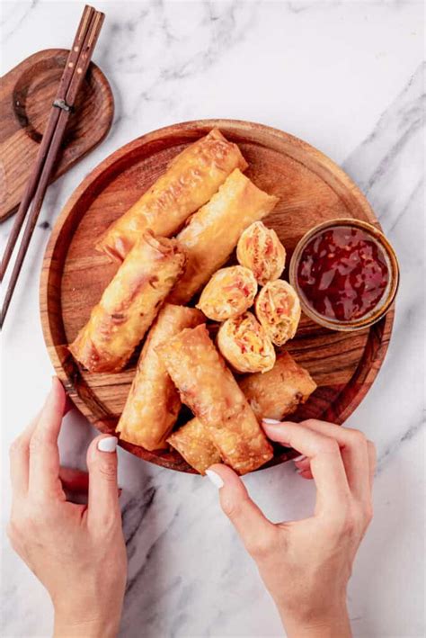 Image result for Pan Fried Spring Rolls
