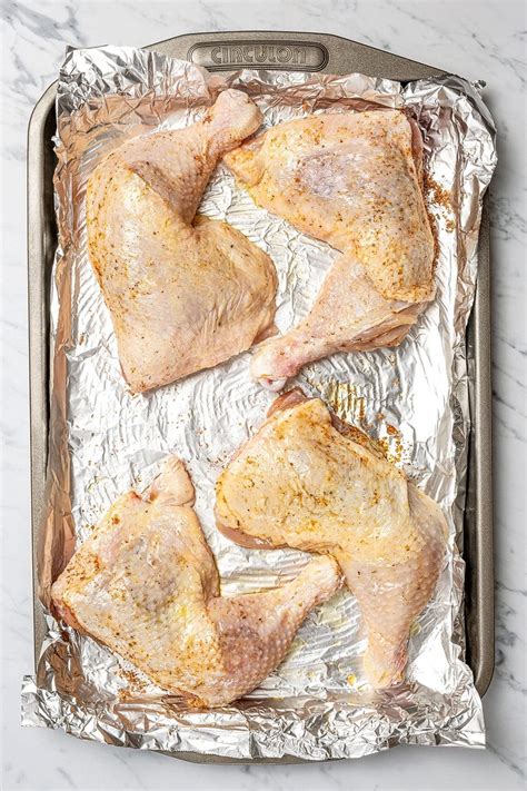 Baked Chicken Quarters Recipe - Lemon Blossoms