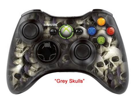 Buy Xbox 360 Modded Controller , " Skulls " skin , Three aditional ...