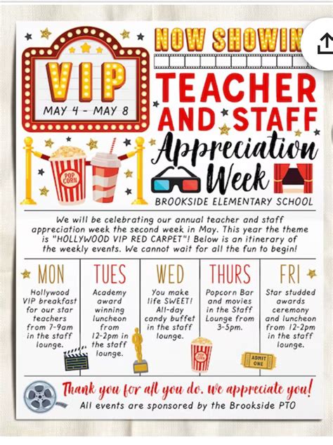Teacher Appreciation Week Themes