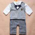 Baby Boy's Custom Made Royal Blue & White Birthday Tailcoat Suit