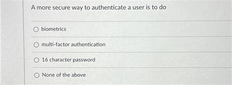 Authenticate a Different Way 的图像结果
