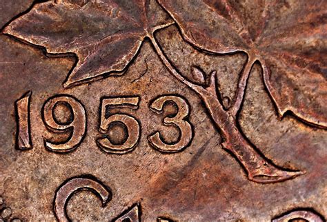 Numicanada - 1 cent 1953 - Valeur des pièces de monnaie canadiennes