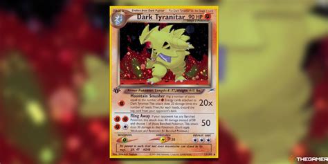 The Most Expensive Tyranitar Pokemon TCG Cards