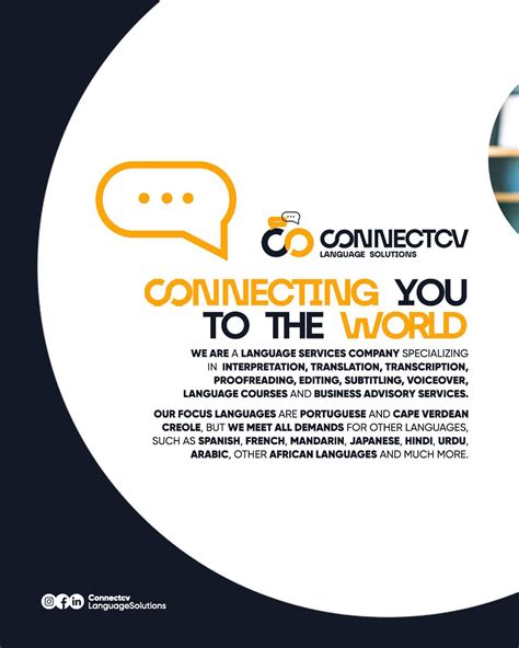 ConnectCV Language Solutions (@connectcvlanguagesolutions) • Instagram ...