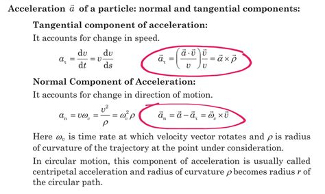 Image result for Normal and Tangential Acceleration