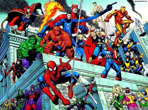 All Marvel Heroes | Marvel Personnages Liste - NRRBG