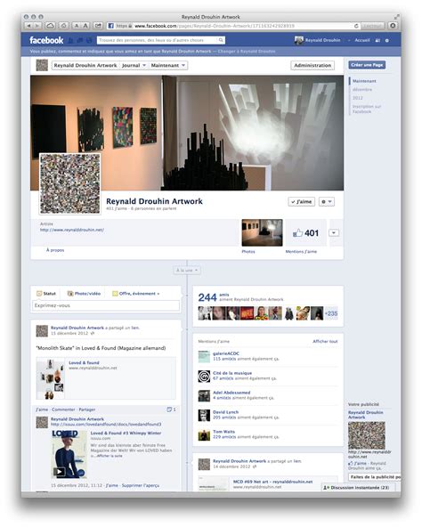 Facebook Interface 的图像结果