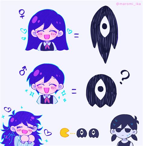 omori, mari, hero, mari, hero, and 2 more (omori and 1 more) drawn by ...