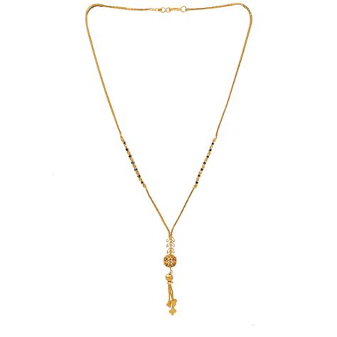 Astonish Gold Plated Meenakari Mangalsutra – Meira Jewellery