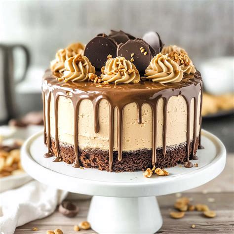Chocolate Peanut Butter Cake - Eatmewell.com
