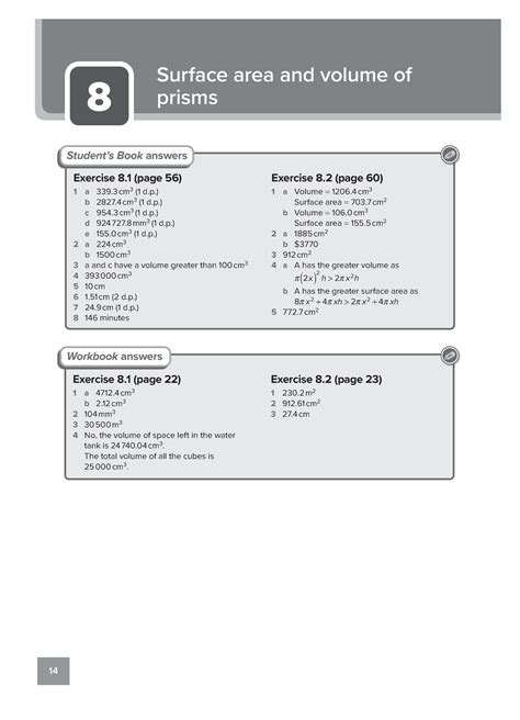 Grade VIII Answers for the Student Book and Workbook unit 8 to unit 15 ...