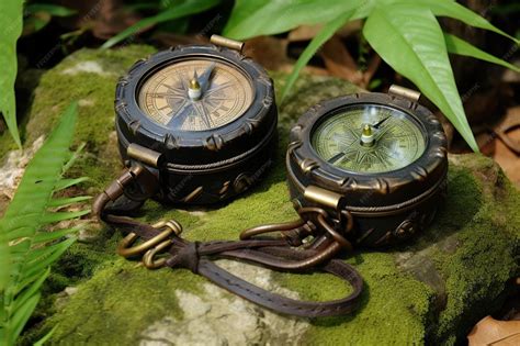Premium Photo | Compass navigational compass travel compass lost compass