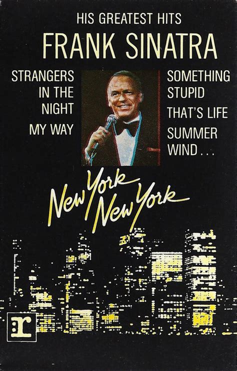 Frank Sinatra – New York New York (His Greatest Hits) (1983, Cassette ...