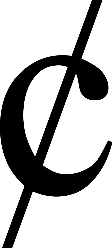 Cent Symbol