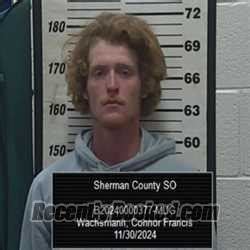 Recent Booking / Mugshot for Connor Francis Washsmann in Sherman County ...