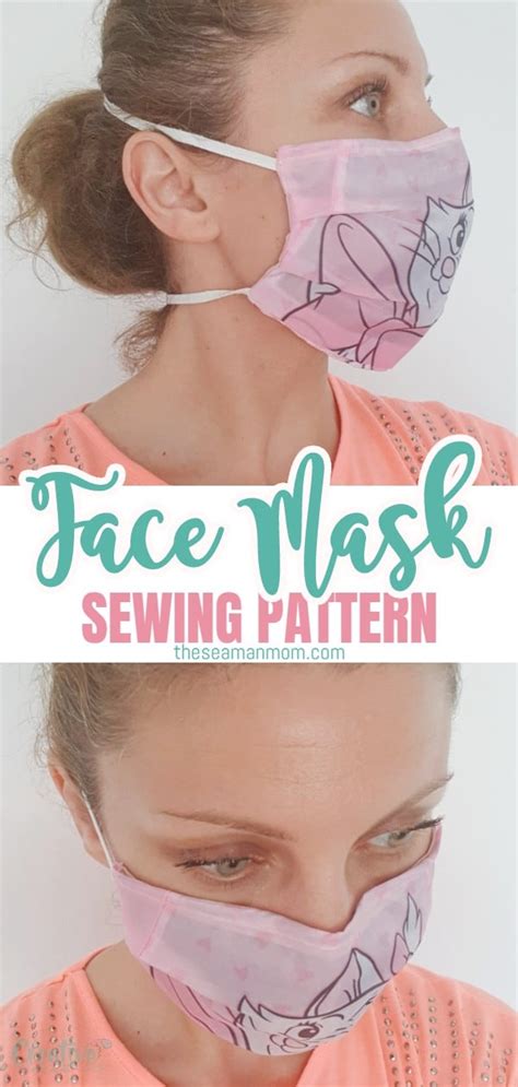 Image result for Face Mask Pattern Tutorial