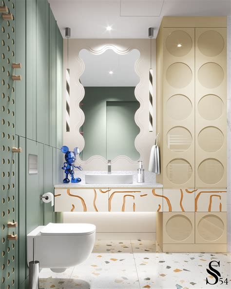 CHILDREN BATHROOM BY STUDIA 54 | Washroom design, Kids bathroom design ...