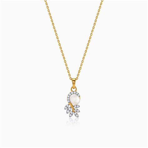 Anushka Sharma Gold Vine of Her Lab grown Diamond Pendant – Heer by GIVA