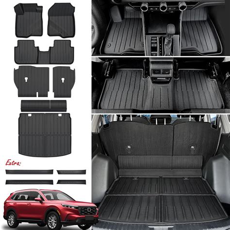 Floor Mats Cargo Mat Set for Honda CRV 2026 2025 2024 2023 Car Mat ...