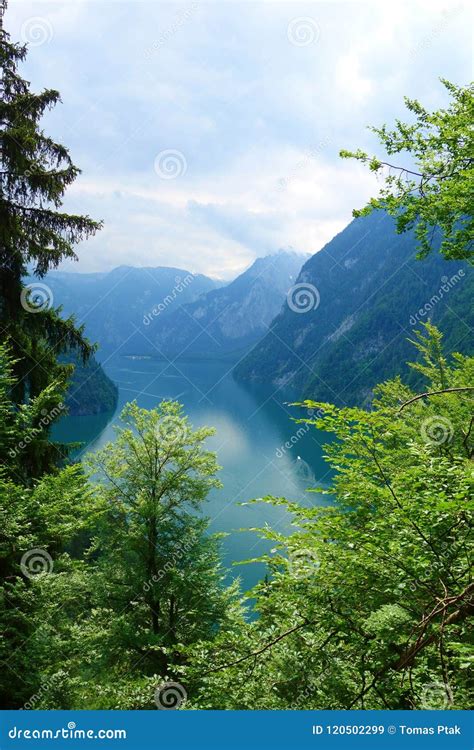 Stunning Colorful Waters of Konigsee Known As Germany`s Deepest and ...