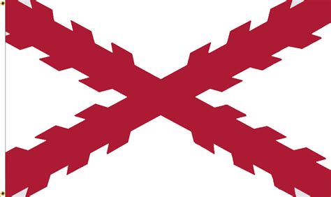 Cross of Burgundy Outdoor Flag - Eagle Mountain Flag