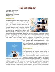 Image result for Kite Runner Course Hero