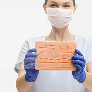 MYASKRO PracticeLite™ Series Suture Practice Pad (3-Layers - Skin, Fat ...