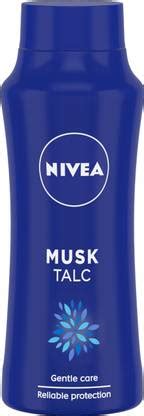 NIVEA Talcum Powder for Men & Women, Musk Talc, For Gentle Fragrance ...