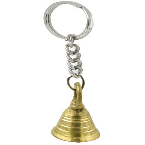Faynci Attractive Religious Golden Temple Bell Key Chain : Amazon.in ...