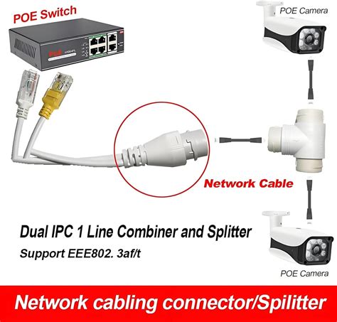 V-Fiabilidad 2-Set PoE Combiner/Mux, POE Splitter Network Cabling India ...